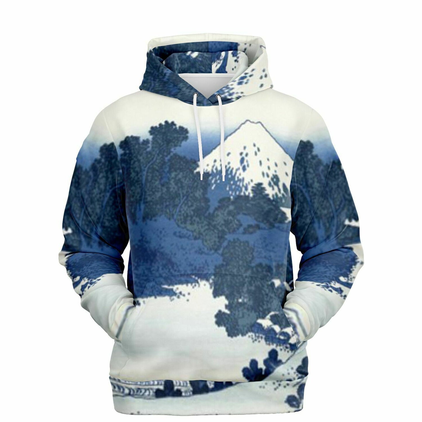 Hokusai "Shichiri Beach in Sagami Province" Hoodie