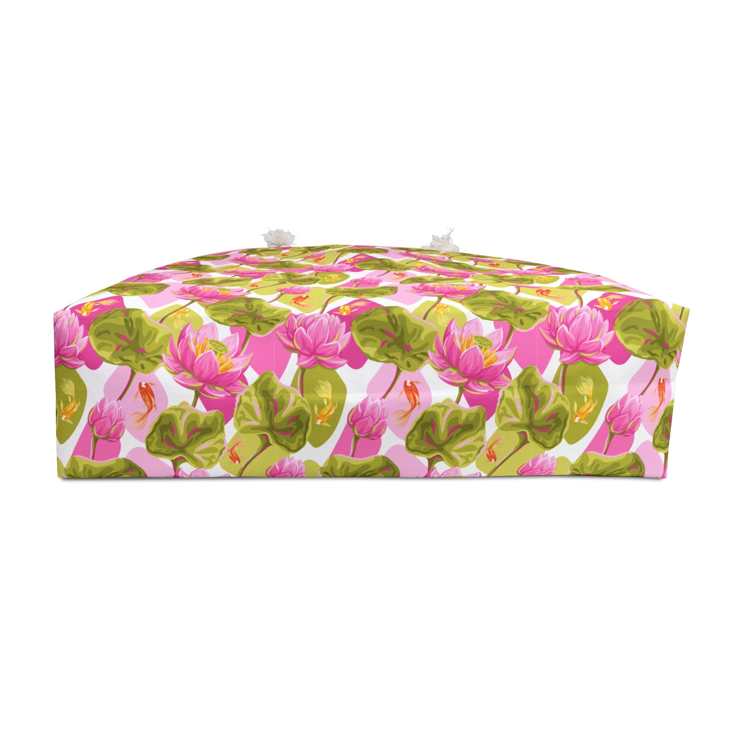 Japanese Koi Fish with Pink Lotus - Weekender Bag
