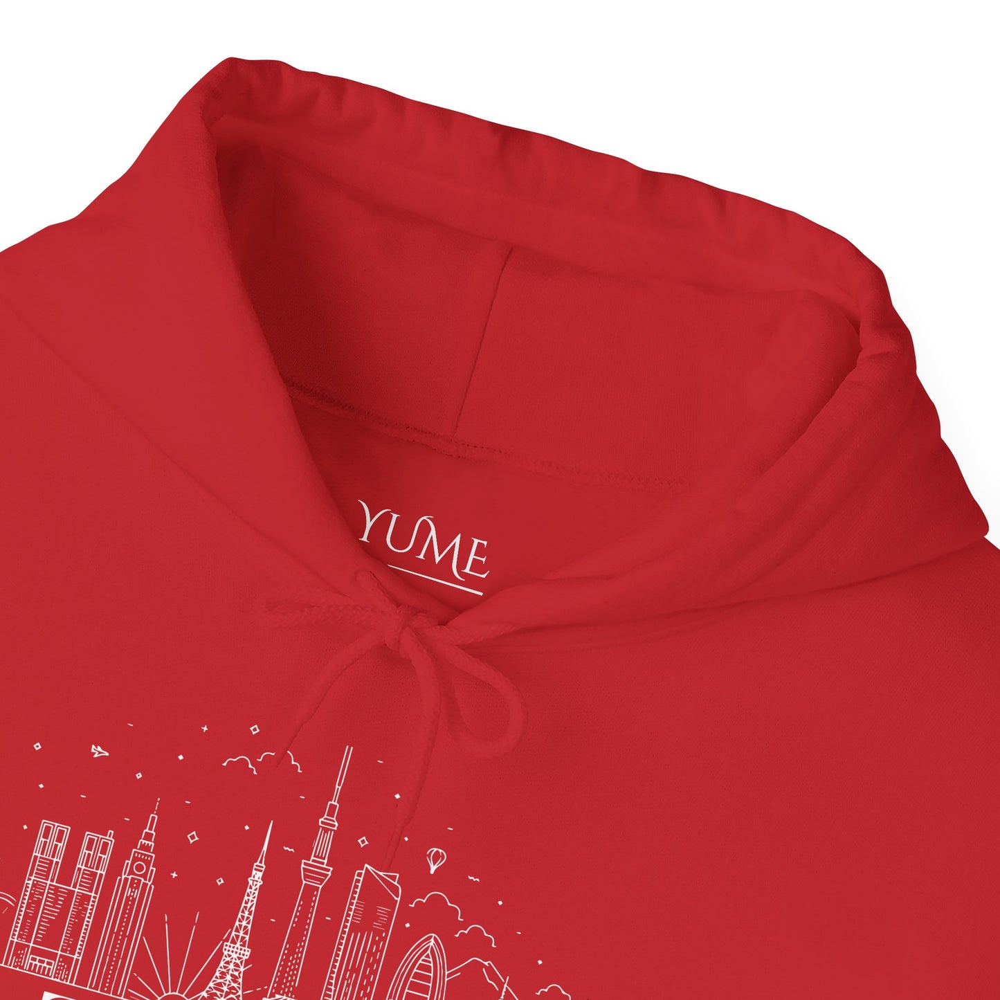 Tokyo Skyline Minimalist Hoodie
