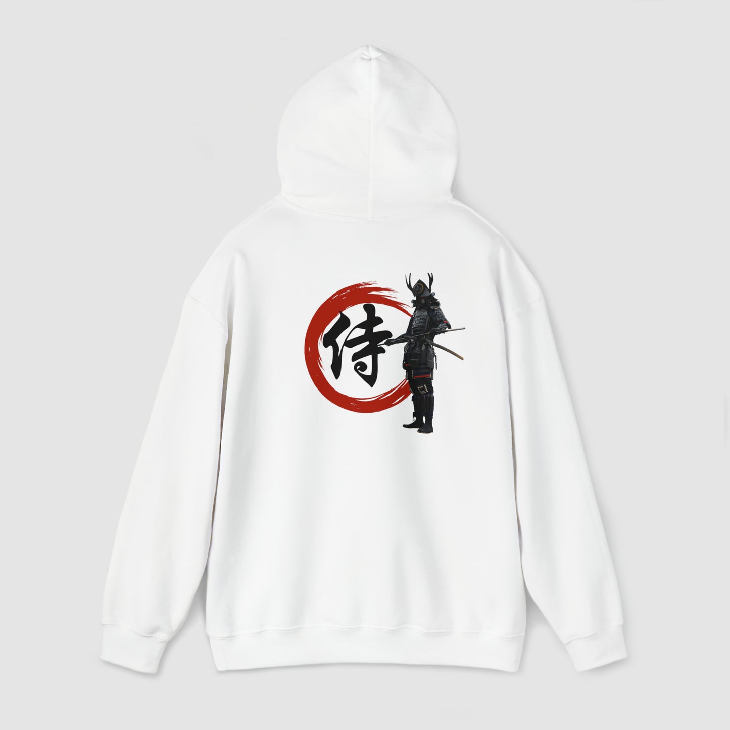 “Samurai" on the back - Japanese Kanji Hoodie
