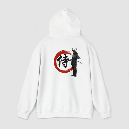 “Samurai" on the back - Japanese Kanji Hoodie