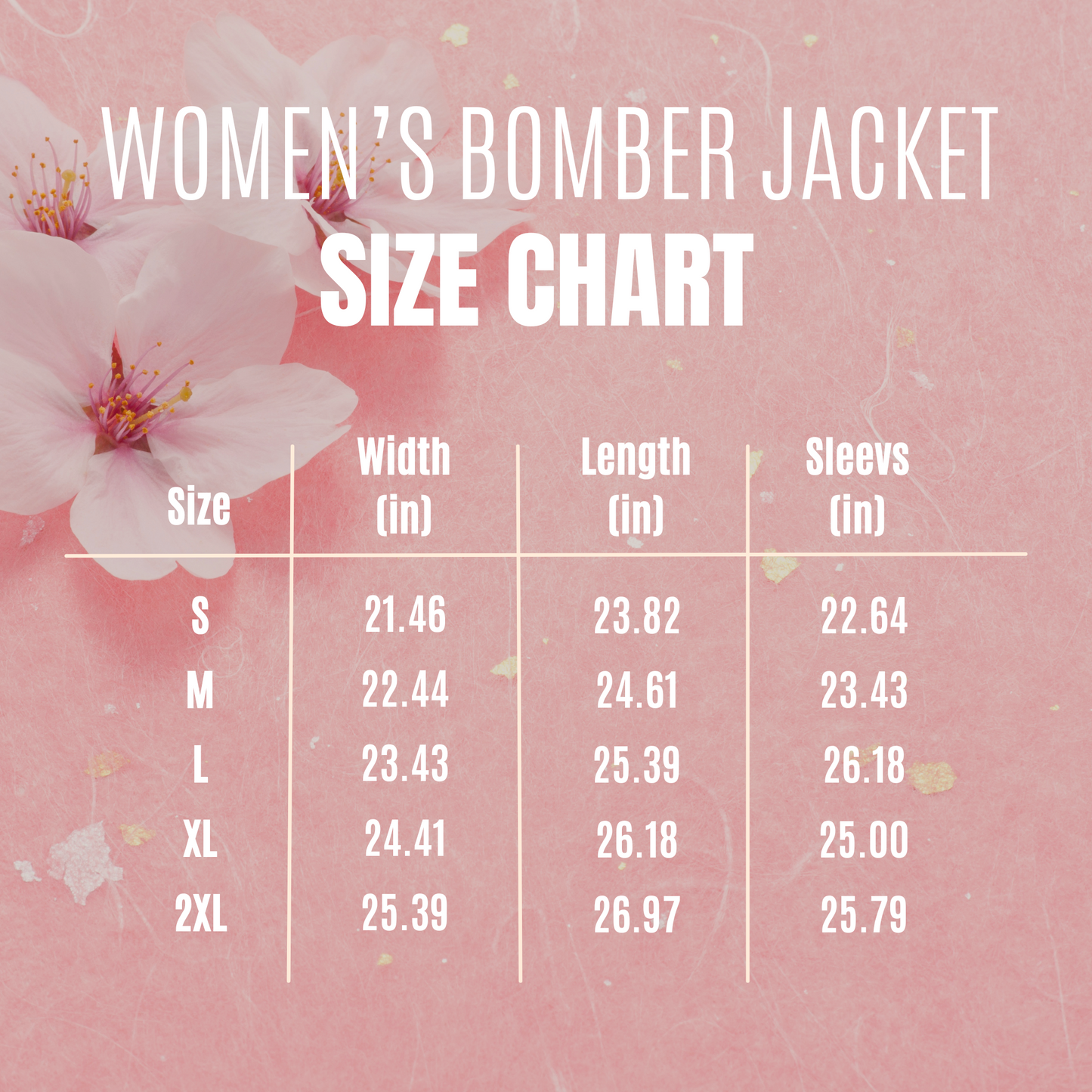 Cherry Blossom Women's Bomber Jacket