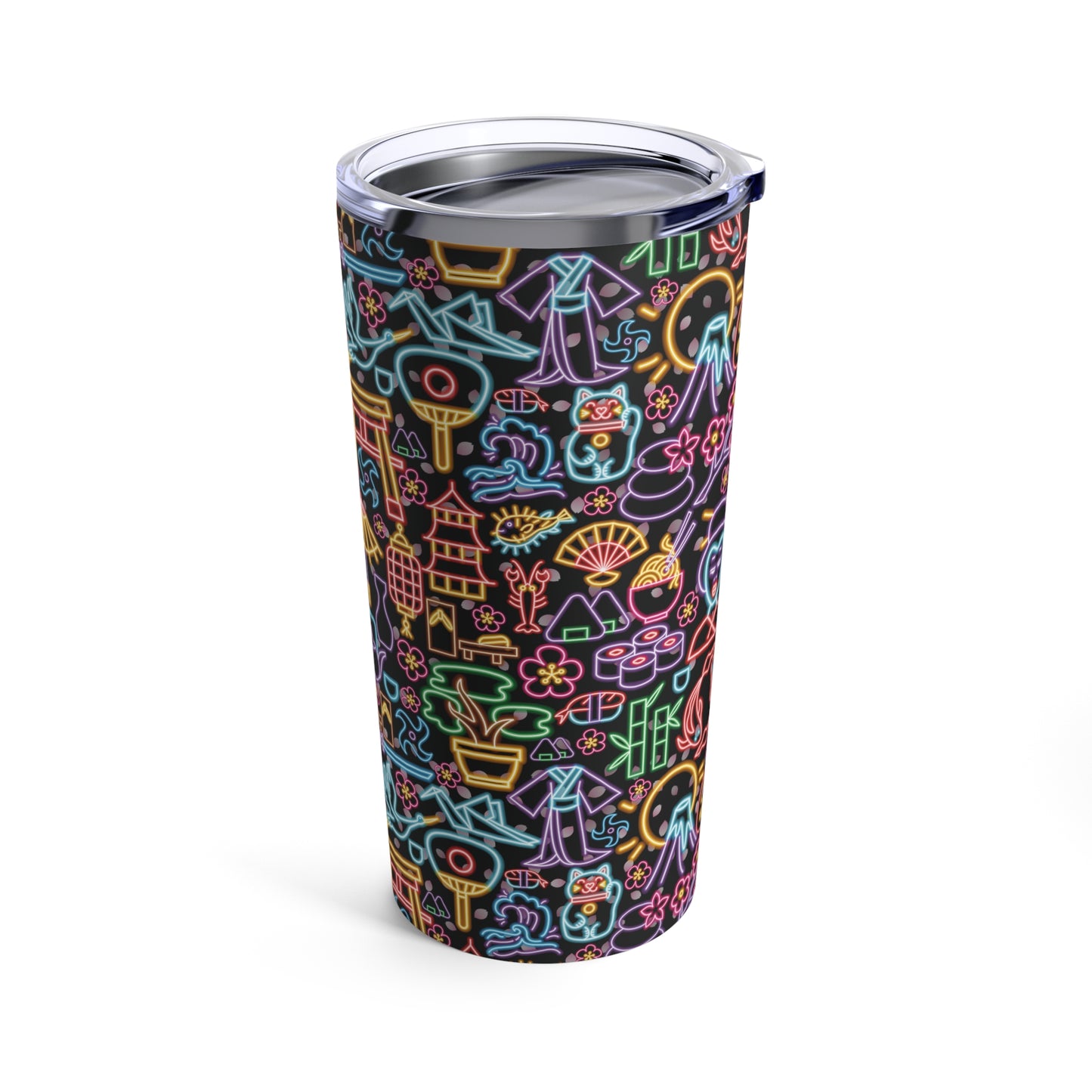 Neon Japan Tumbler Black - 20oz