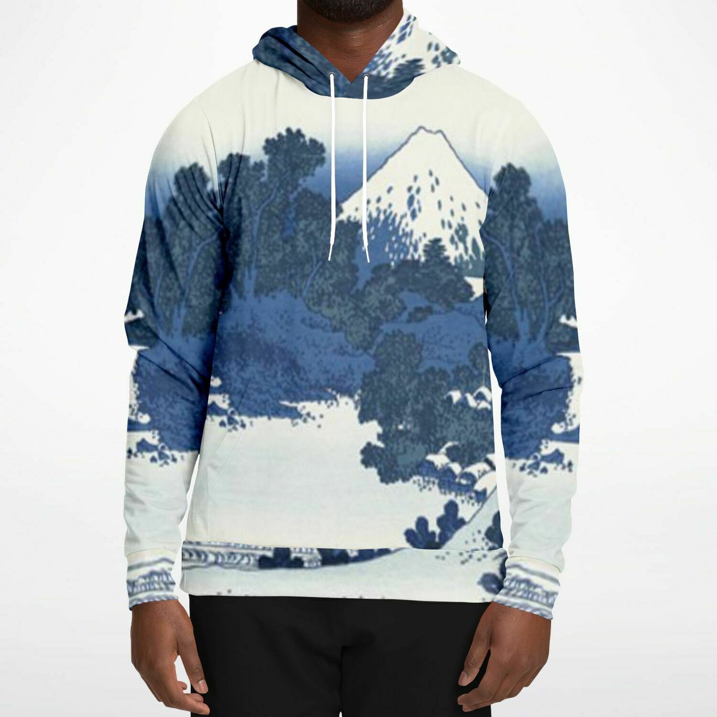 Hokusai "Shichiri Beach in Sagami Province" Hoodie