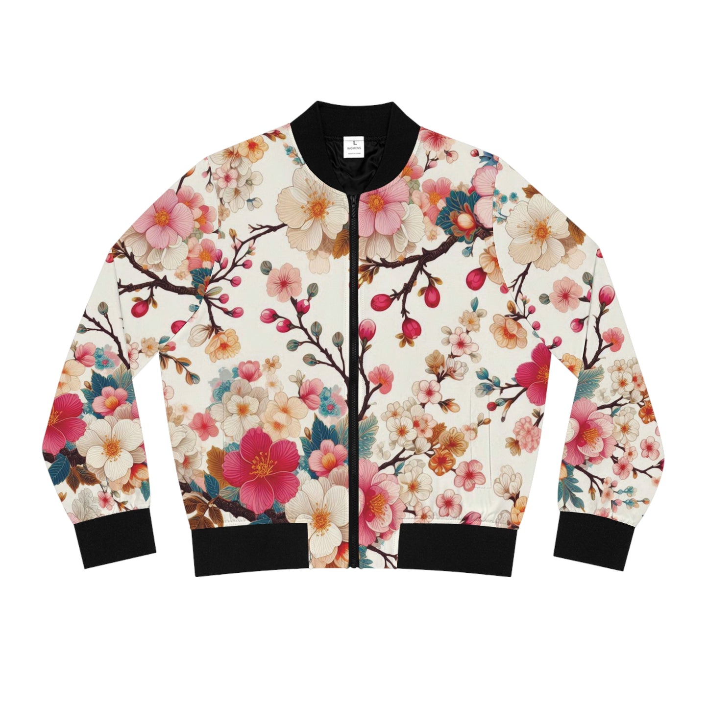 Cherry Blossom Women's Bomber Jacket