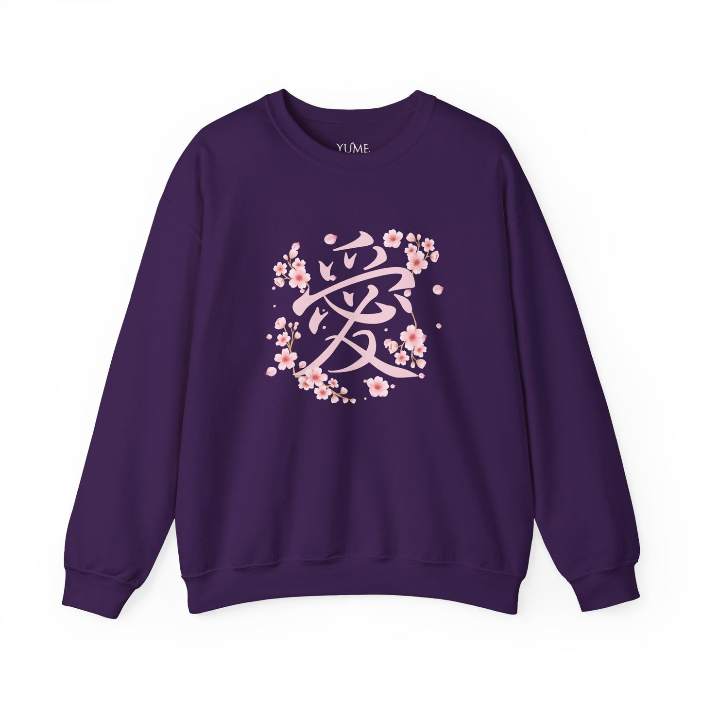 "Love" Kanji Sakura Blossom Sweatshirt