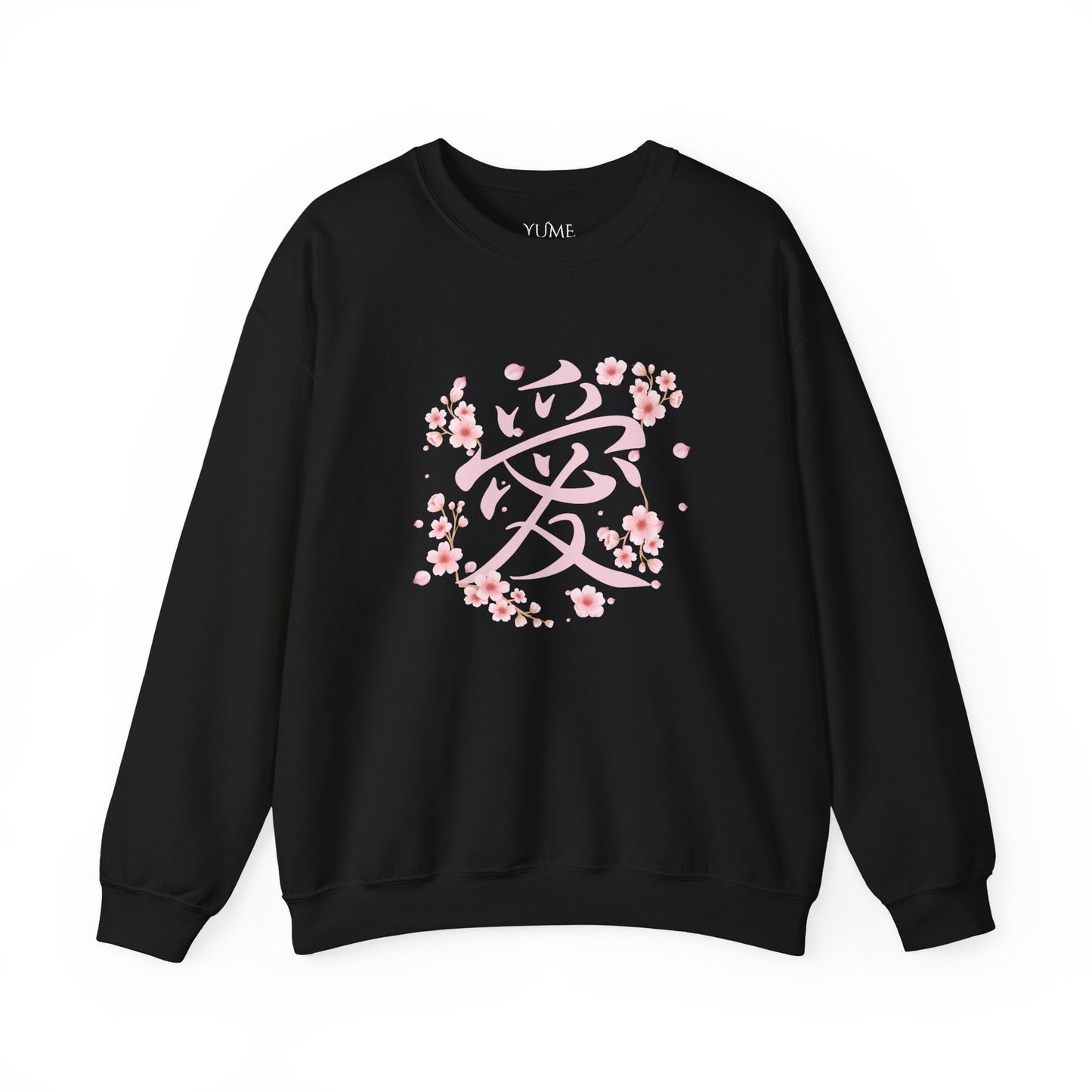 "Love" Kanji Sakura Blossom Sweatshirt