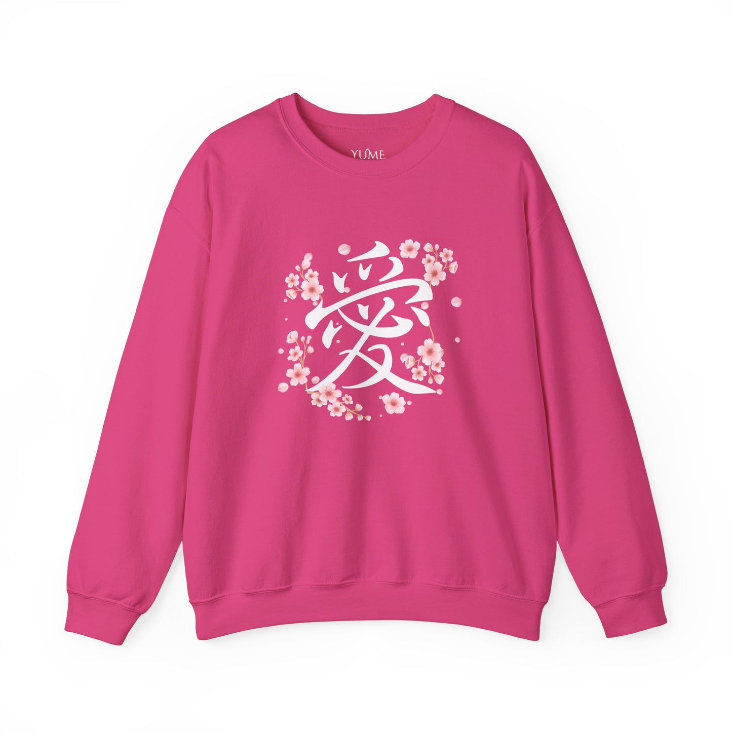 "Love" Kanji Sakura Blossom Sweatshirt