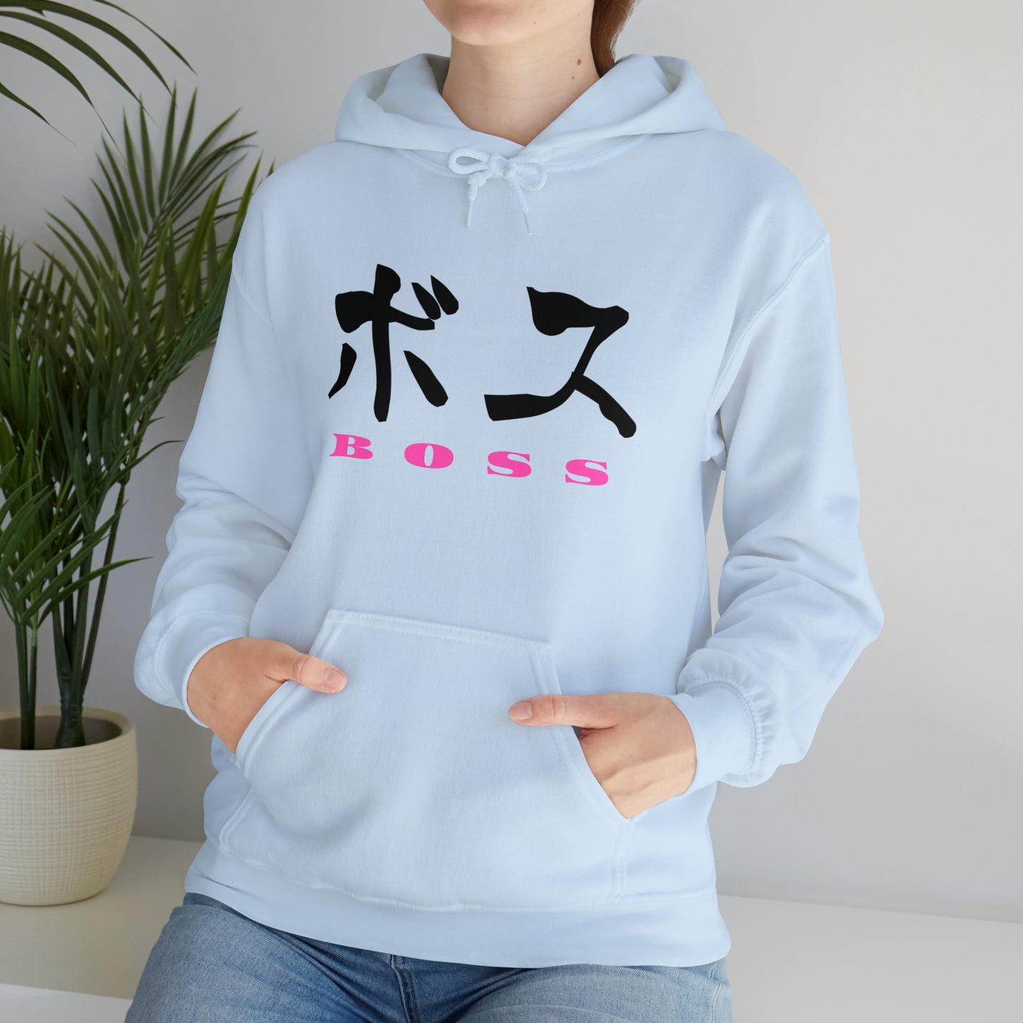Show them who's the “Boss" - Japanese Kanji Hoodie