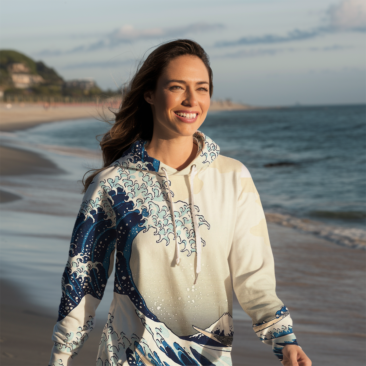 The Great Wave Off Kanagawa Hoodie