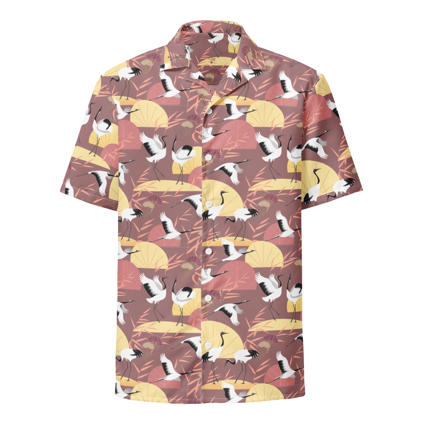 Wear the Beauty of Japan - Crane Unisex Button Shirt