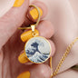 "The Great Wave off Kanagawa" Personalized Ukiyo-e Necklace
