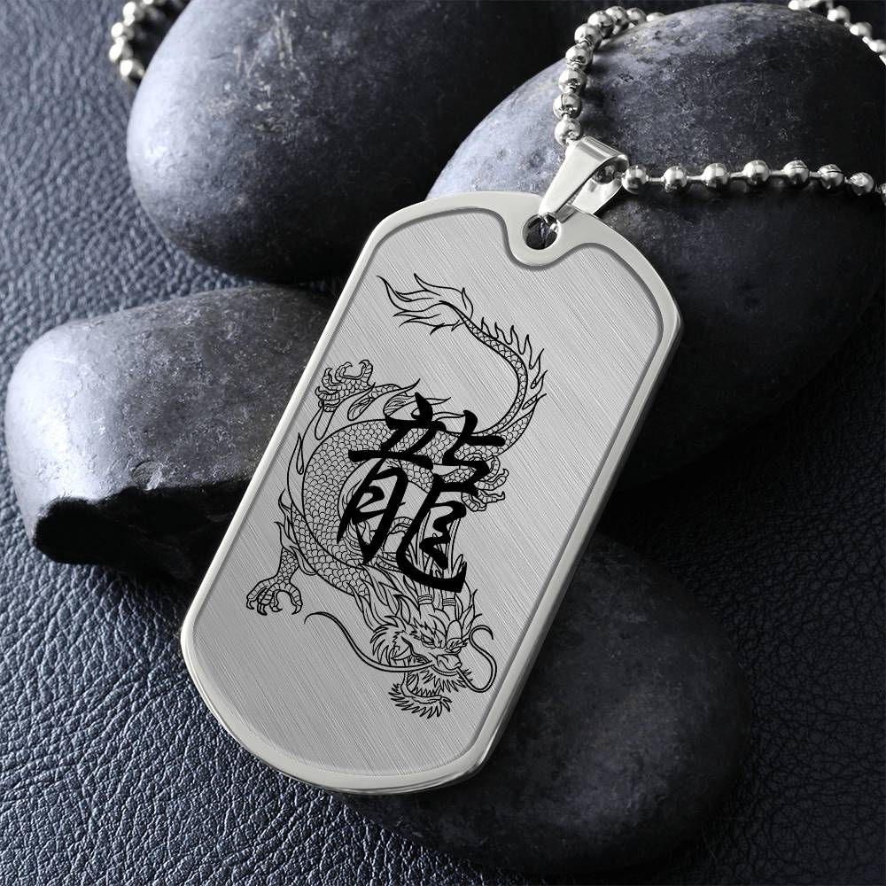 Dragon dog tag hotsell