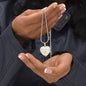 Connection - Heart Shaped Japanese Kanji Necklace