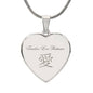 LOVE - Heart Shaped Japanese Kanji Necklace