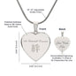 Connection - Heart Shaped Japanese Kanji Necklace