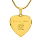 LOVE - Heart Shaped Japanese Kanji Necklace