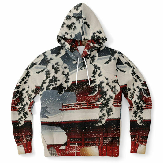 Kawase Hasui "Shiba-Zojoji Temple" Hoodie