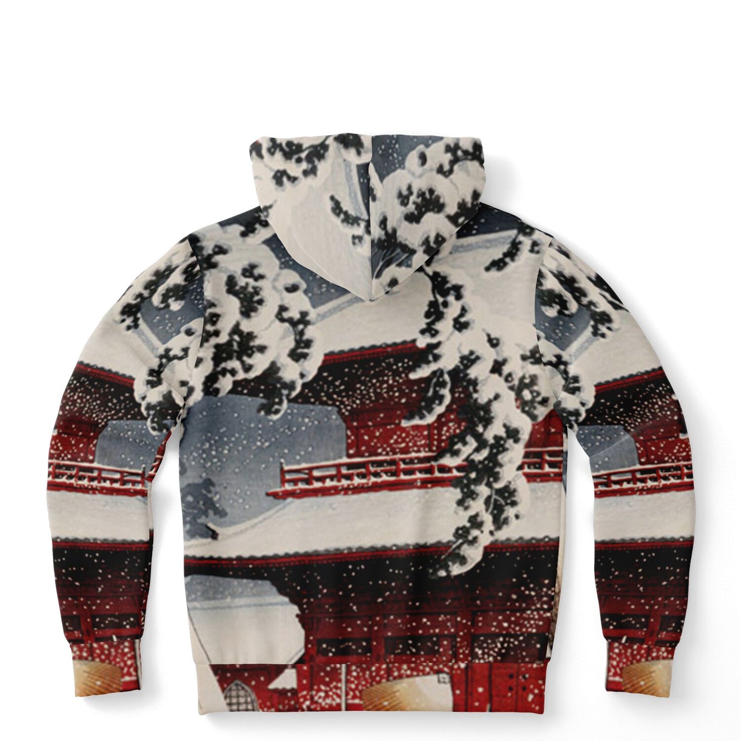 Kawase Hasui "Shiba-Zojoji Temple" Hoodie