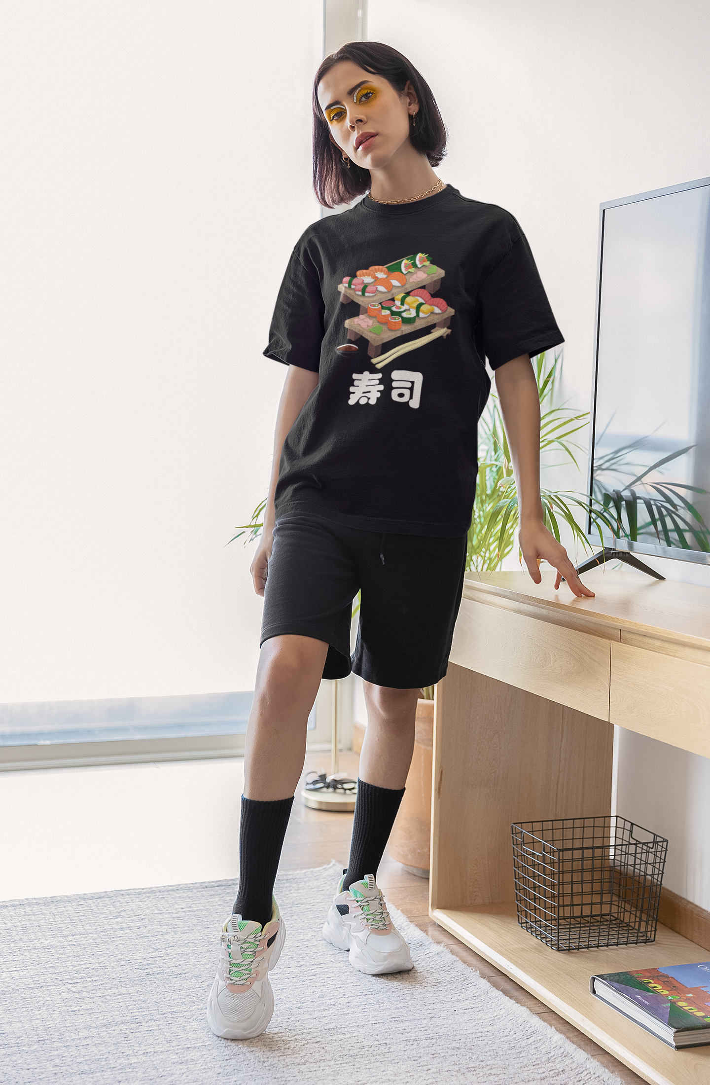 "Sushi" - Japanese Kanji T-shirt