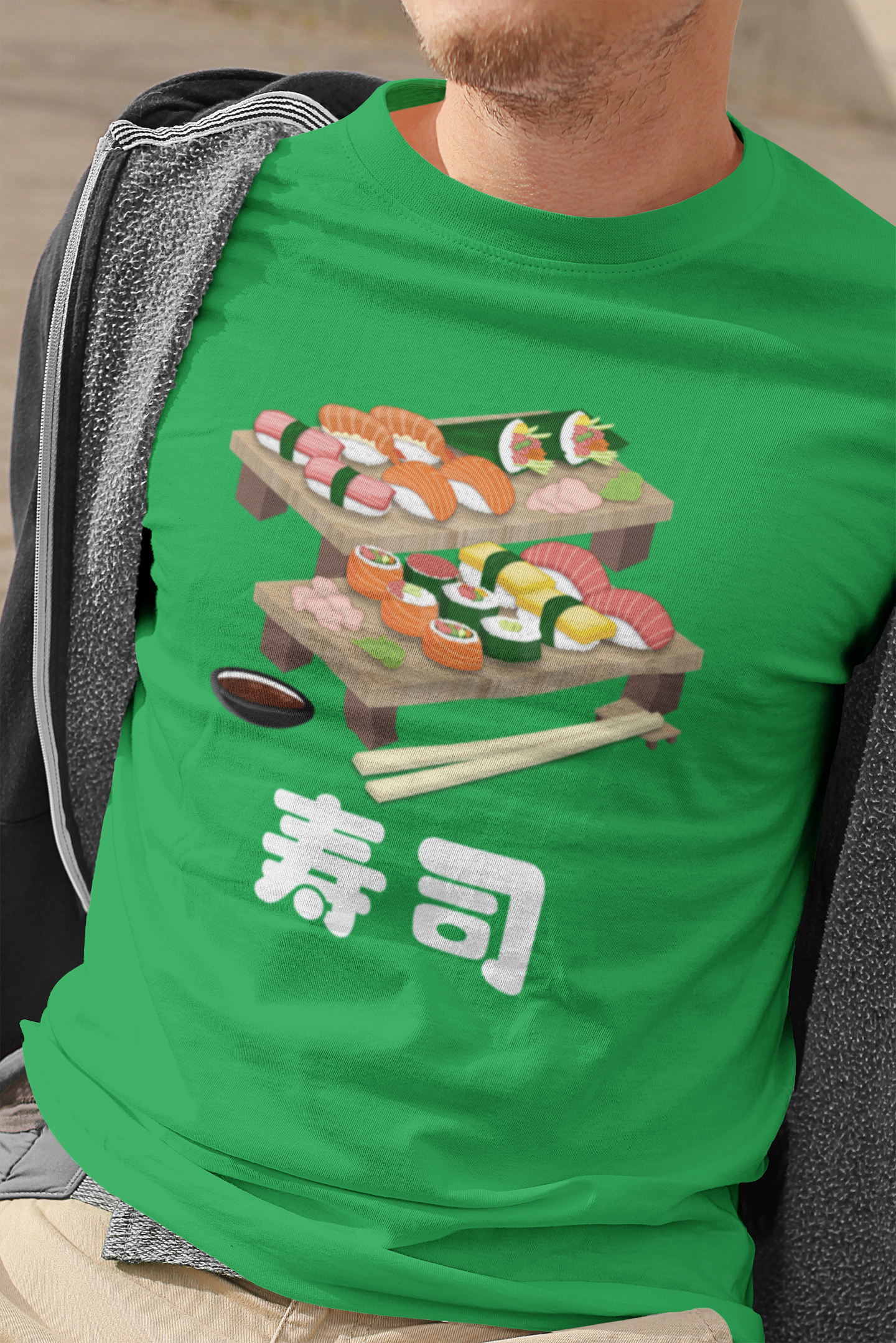 "Sushi" - Japanese Kanji T-shirt