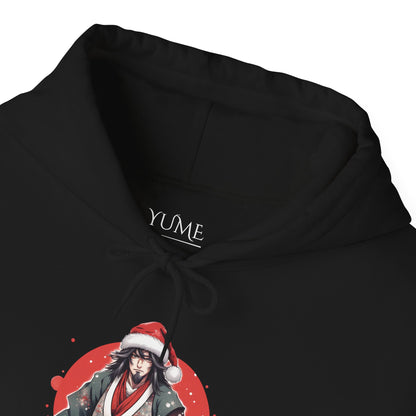 Samurai Santa Hoodie - Anime Christmas Streetwear