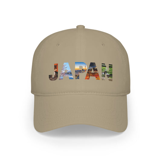 Japan Vista Typography Baseball Cap