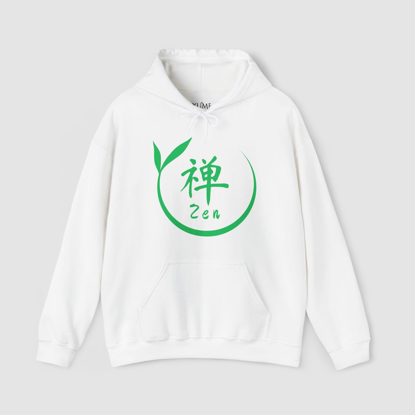 "Find Your Zen" Hoodie - Japanese Kanji with Mindfulness Mantra