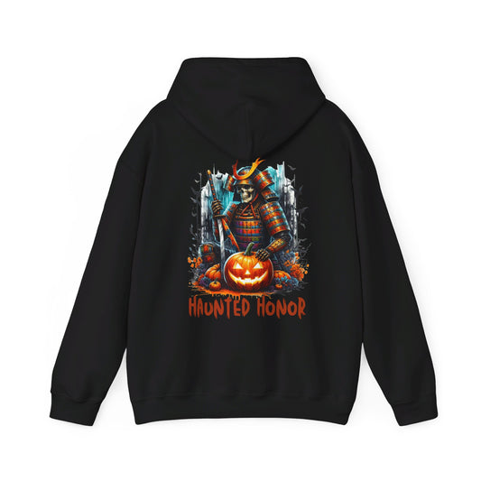 Skeleton Samurai Haunted Honor Hoodie