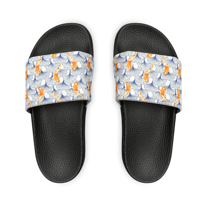 Japanese Orange Koi Fish  - Women's Sandals