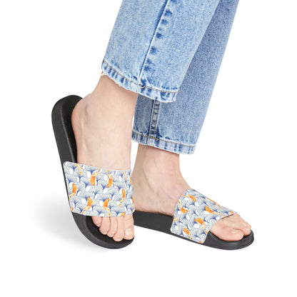 Japanese Orange Koi Fish  - Women's Sandals