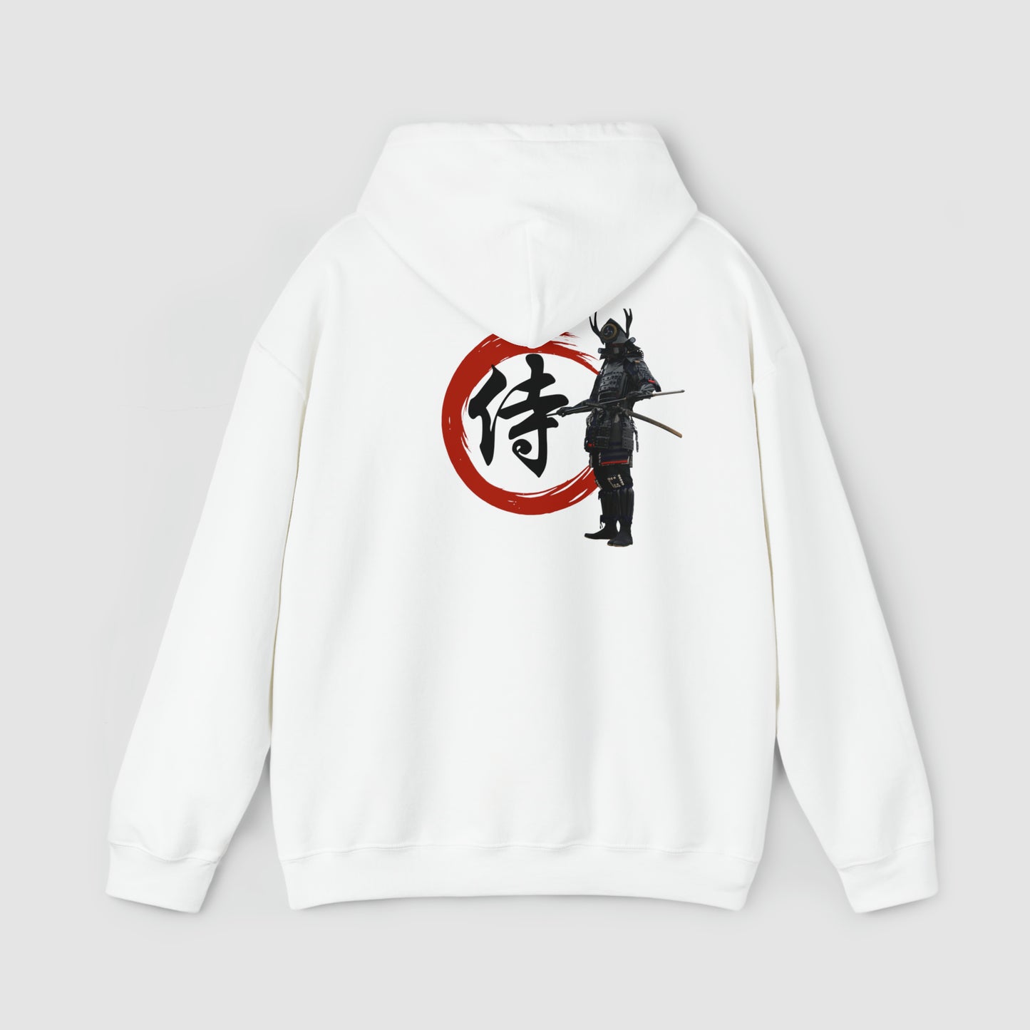 “Samurai" on the back - Japanese Kanji Hoodie