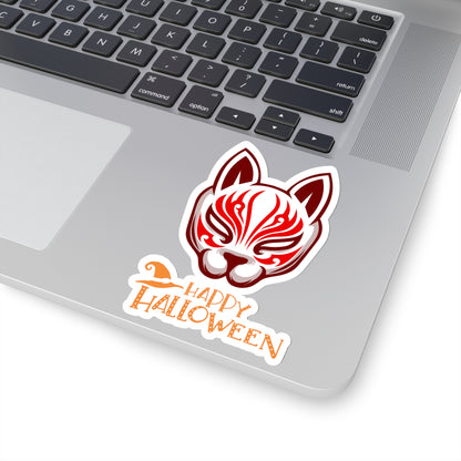 Japanese Fox "Kitsune" Monster Stickers - Japan Meets Halloween