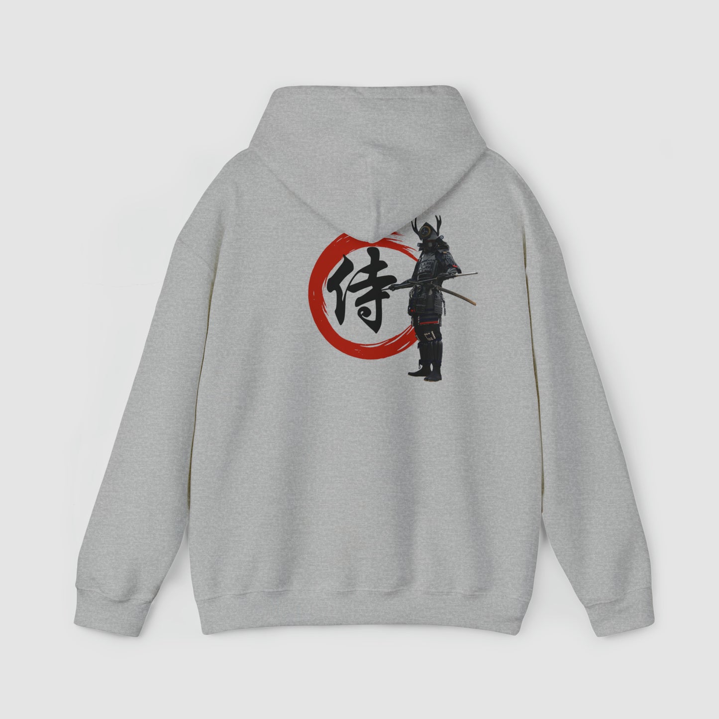 “Samurai" on the back - Japanese Kanji Hoodie