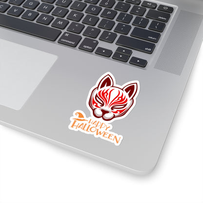 Japanese Fox "Kitsune" Monster Stickers - Japan Meets Halloween