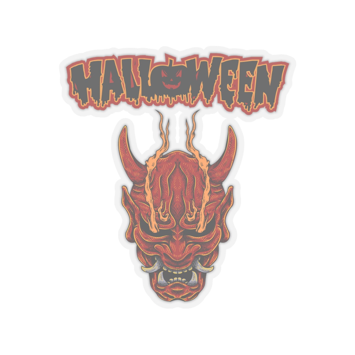 Japanese Monster "Oni" Stickers - Japan Meets Halloween