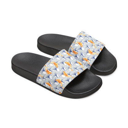 Japanese Orange Koi Fish  - Women's Sandals