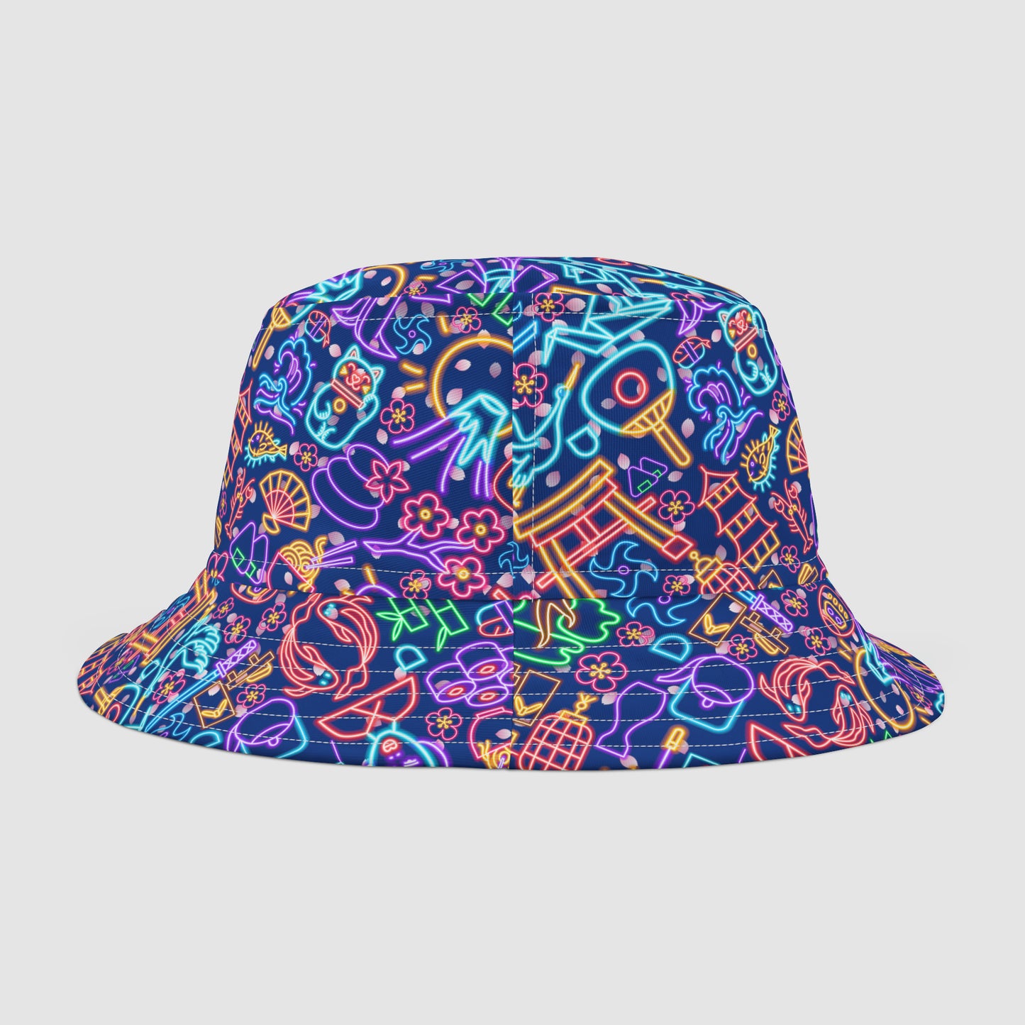 Neon Japan Bucket Hat Purple