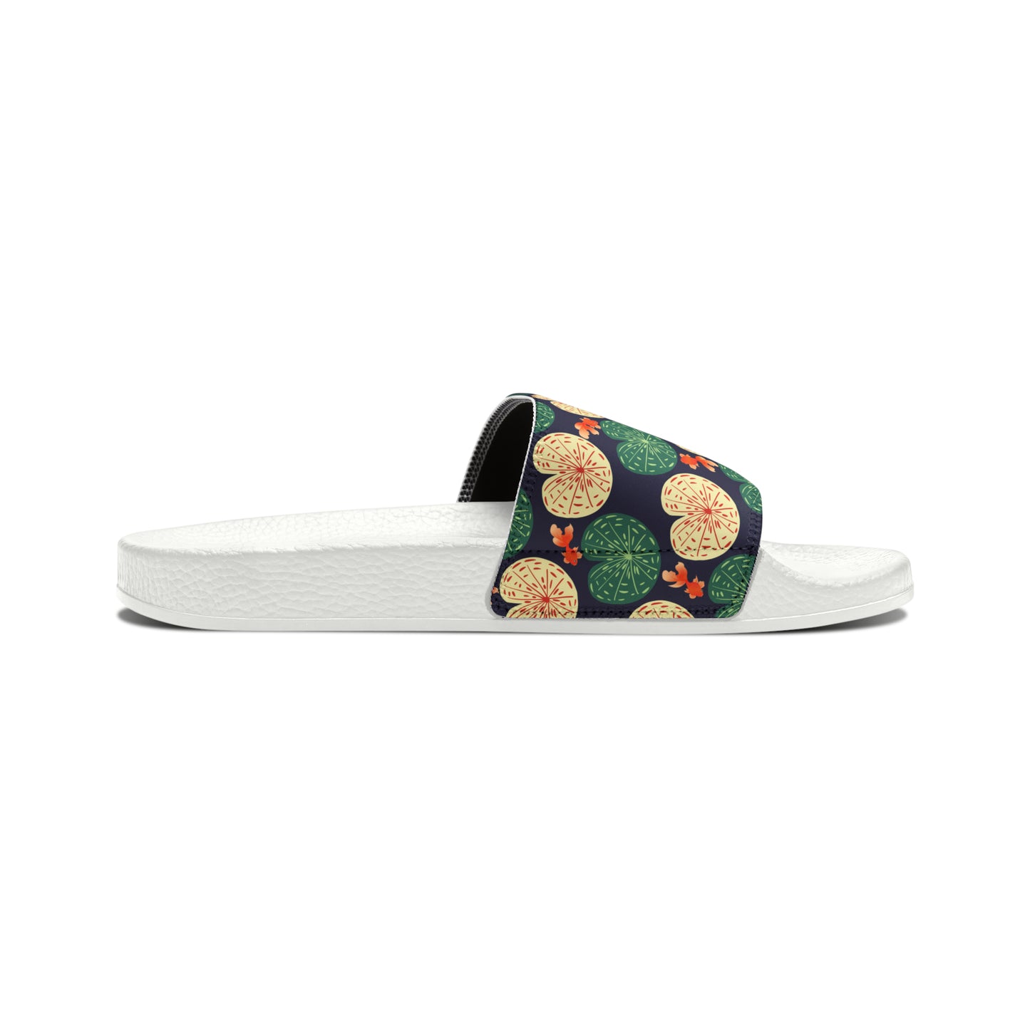 Japanese Goldfish with Lotus Leaf - Women's Sandals