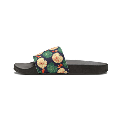 Japanese Goldfish with Lotus Leaf - Women's Sandals