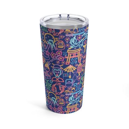 Neon Japan Tumbler Purple- 20oz