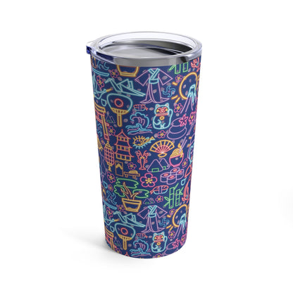 Neon Japan Tumbler Purple- 20oz