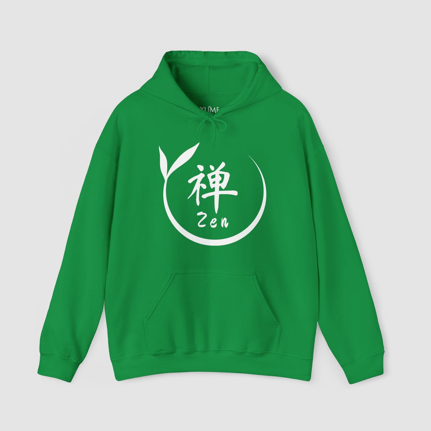 "Find Your Zen" Hoodie - Japanese Kanji with Mindfulness Mantra