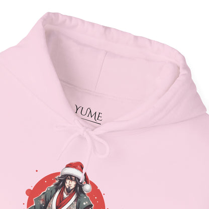 Samurai Santa Hoodie - Anime Christmas Streetwear