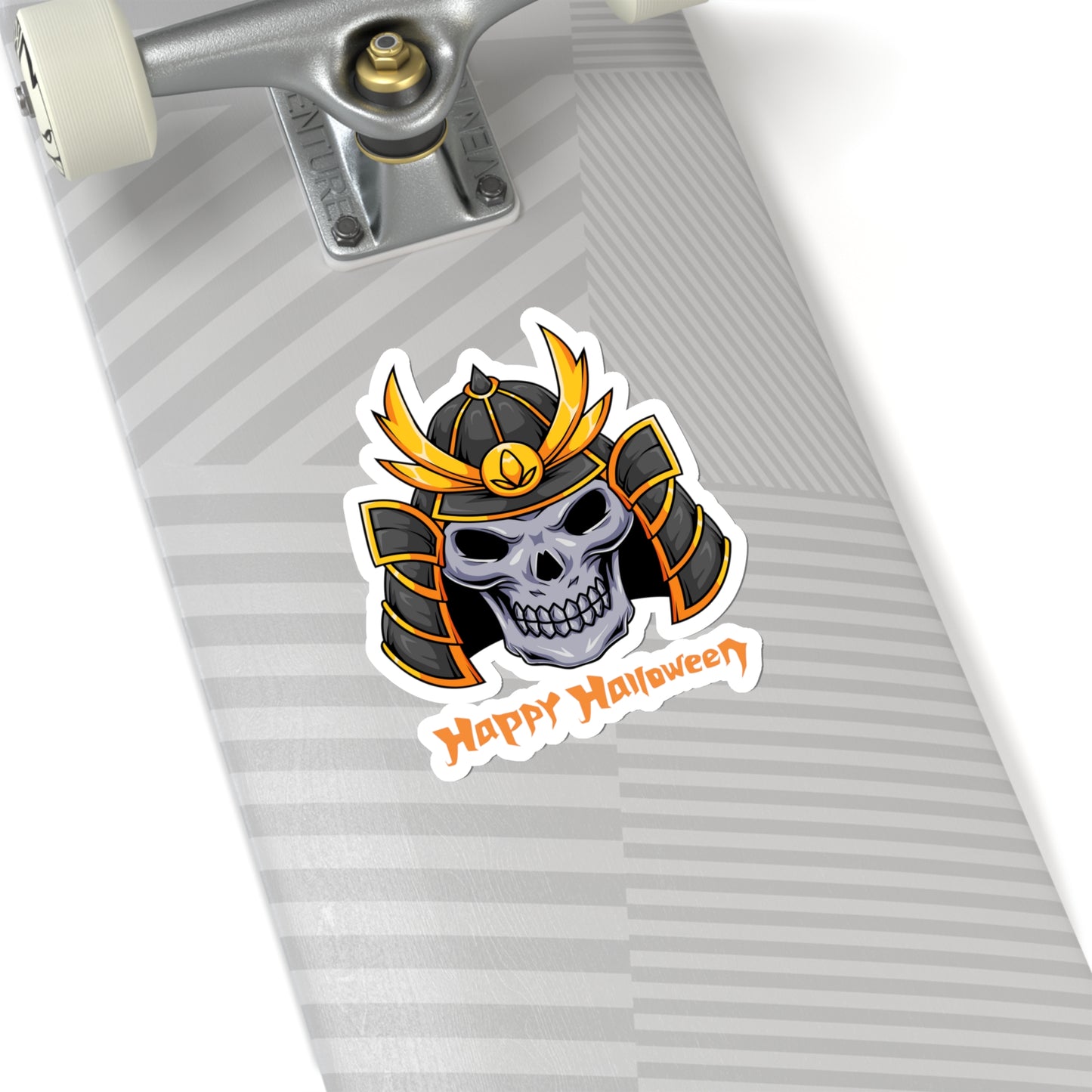 Japanese Samurai Skelton Stickers - Japan Meets Halloween