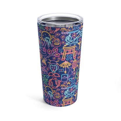 Neon Japan Tumbler Purple- 20oz