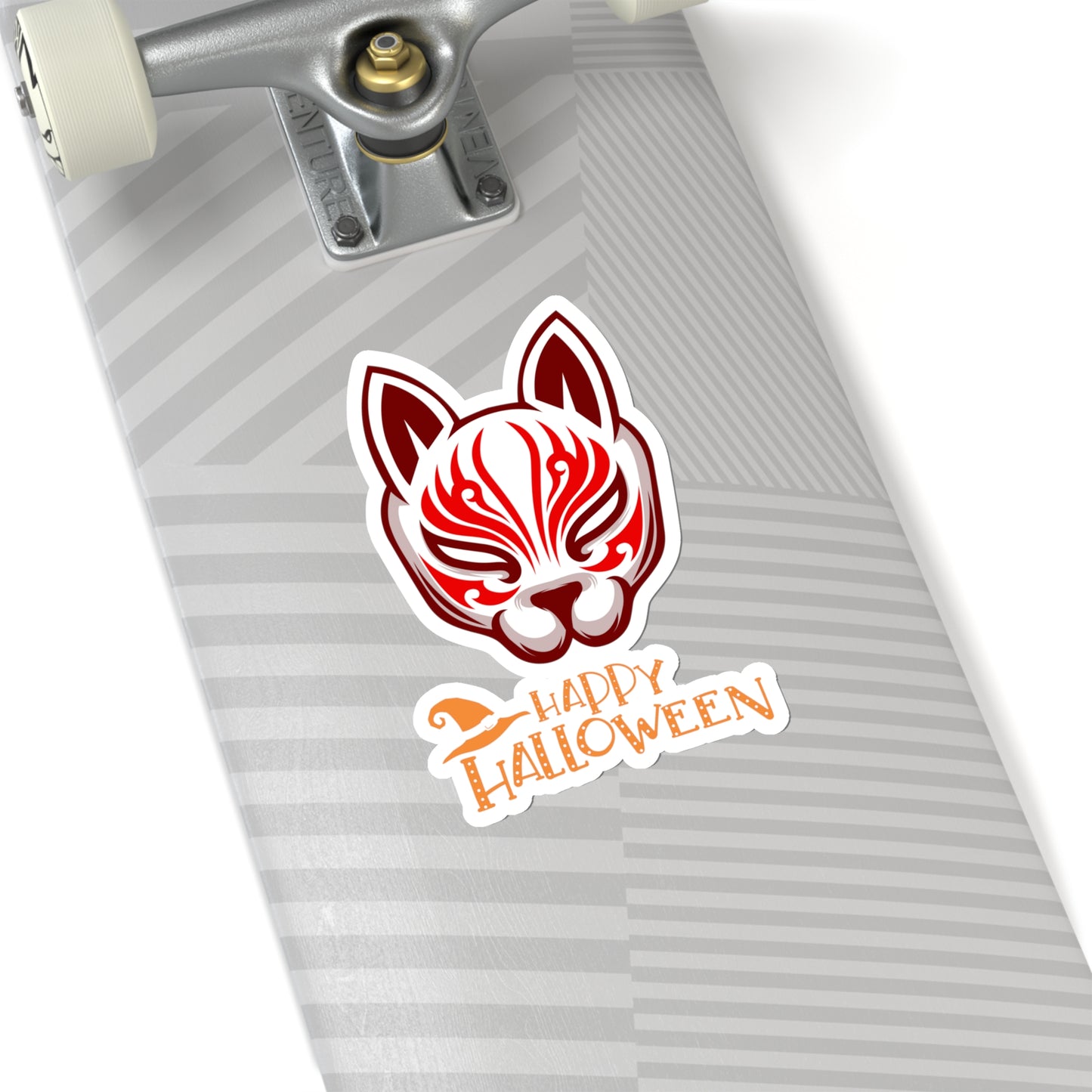 Japanese Fox "Kitsune" Monster Stickers - Japan Meets Halloween