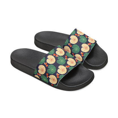 Japanese Goldfish with Lotus Leaf - Women's Sandals