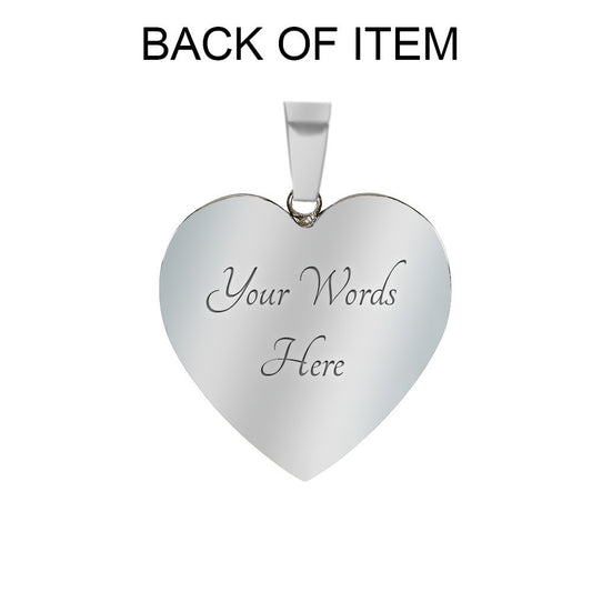 Friendship - Heart Shaped Japanese Kanji Bangle