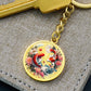 Elegant Koi Fish Keychain with Custom Engraving Option